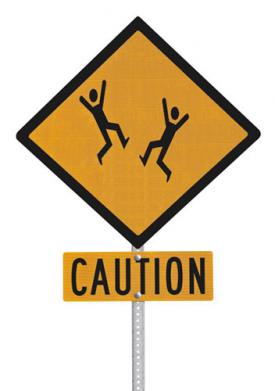 Caution sign