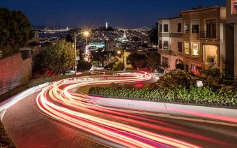 Lombard Street night trail