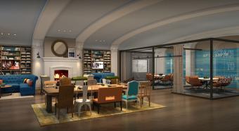 Harbor Court lobby