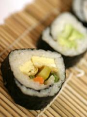 Sushi at a San Francisco reastaurant