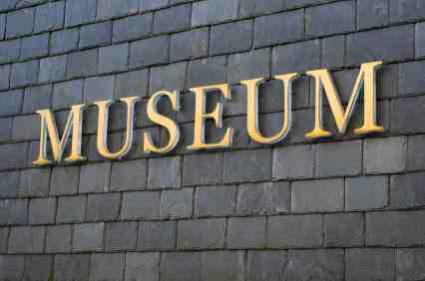 Museum sign