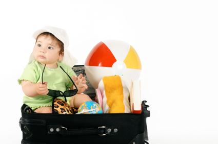 Baby traveling