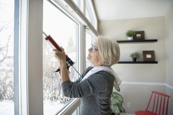 caulking windows for winter