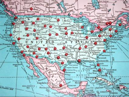 US map