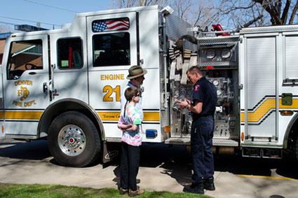 Fire station tour