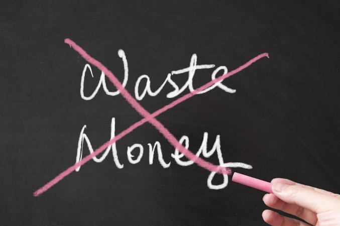 Do not waste money