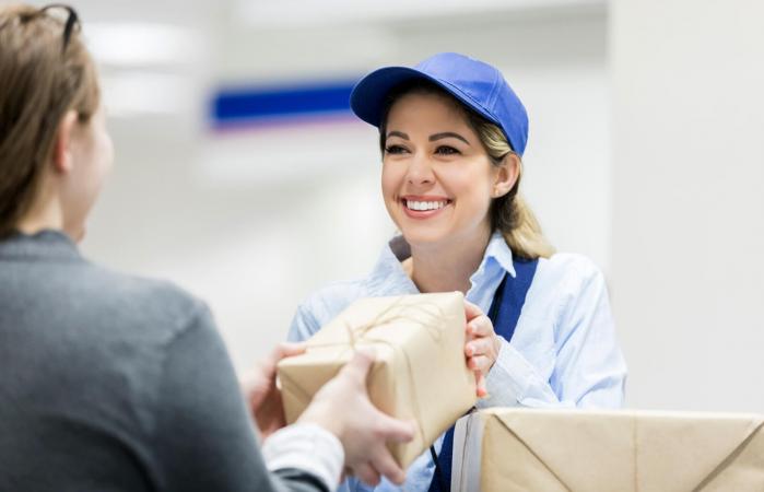 shipping a package