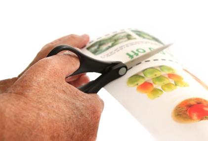 clipping coupons