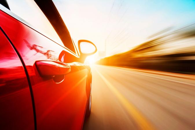 Driving at high speed