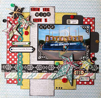Its a Small World Disney Scrapbook Page Kit