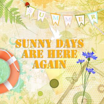 summer scrapbook