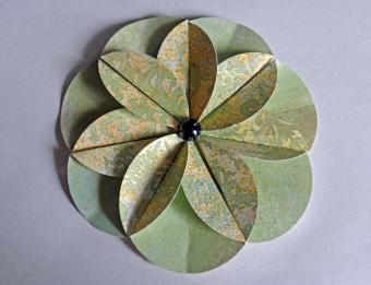 paper punch flower