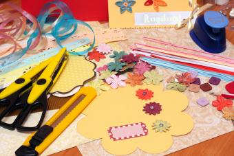 Scrapbooking supplies