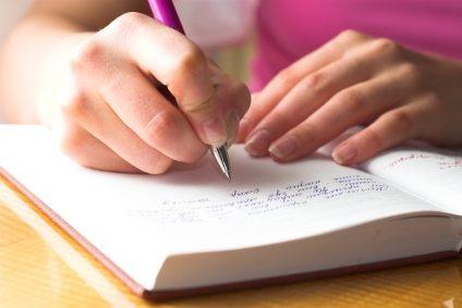 writing in journal