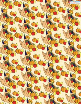 Free Thanksgiving Scrapbook Borders and Backgrounds | LoveToKnow