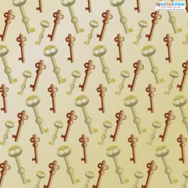 Vintage Scrapbook Elements 2 keys