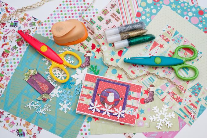 Christmas scrapbooking