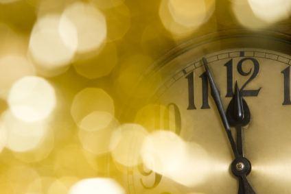 new year's clock
