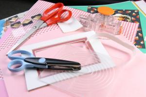 Basic scrapbooking supplies