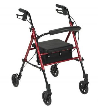 Drive Medical Adjustable Height Rollator