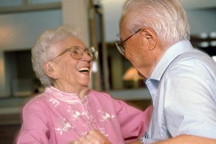 Senior Couple Dancing