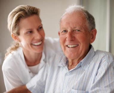 Asking questions is important for senior care.