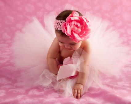 baby with tutu