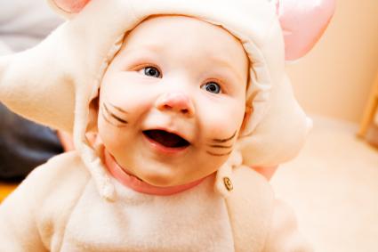 baby in costume