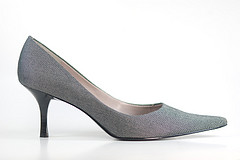 pink and grey shoes