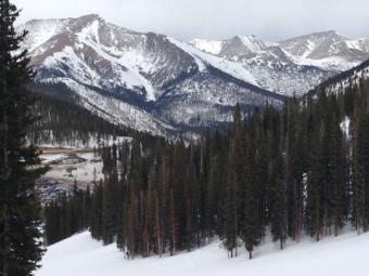 View from Monarch Mountain