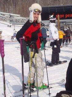Ryan Orabone on Skis