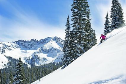 Ski hill at Telluride Resort