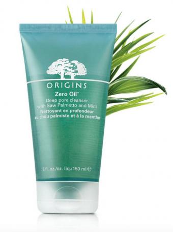 Zero Oil Deep Pore Cleanser with Saw Palmetto and Mint by Origins