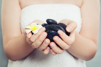 Hot Stone Manicure
