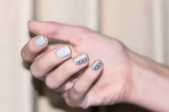 Art nail design