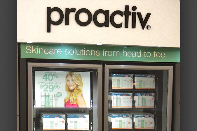 Proactiv skincare vending machine