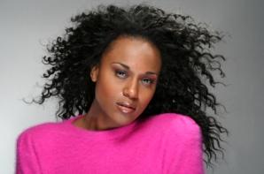 Woman with beautiful brown glowing skin