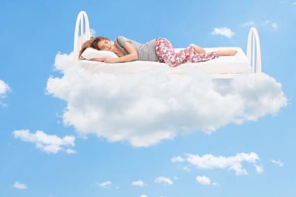fluffy cloud bed