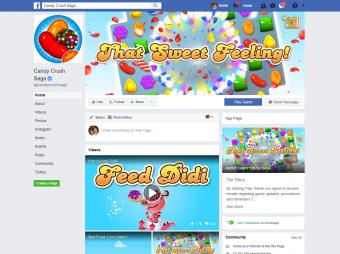 Screenshot of Candy Crush Saga