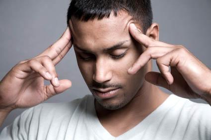 Some people get headaches due to stress