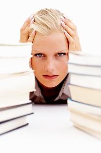Student burned out