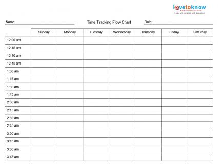 Weekly Time Table Chart Calep Midnightpig Co