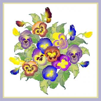 Pansies; © Shameyeva | Dreamstime.com 