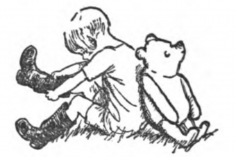 Illustration by Ernest Howard Shepard from Winnie-the-Pooh (1926)