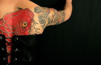 Tatuaje de Koi