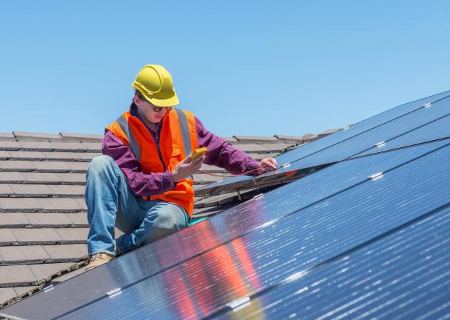 installing solar panels