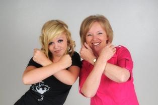 Savanna and Jill