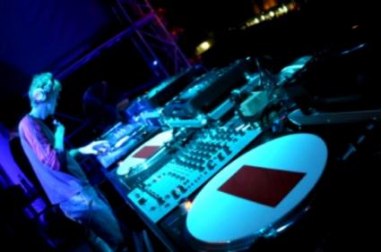 DJ Playing Record