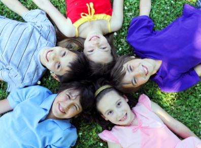 Tweens hanging out.