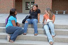 teens at school